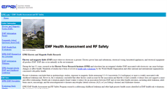 Desktop Screenshot of emf.epri.com